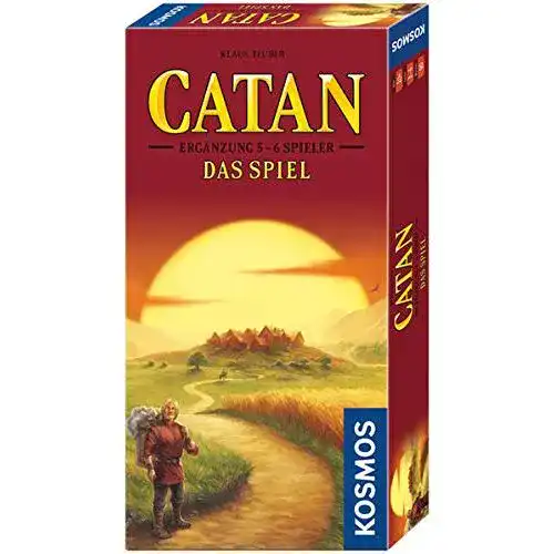 Die beste Catan-Spiel Kosmos 693428 Ergänzung für 5-6 Spieler 2026 Test Bestseller Catan-Spiel Kosmos 693428 Ergänzung für 5-6 Spieler