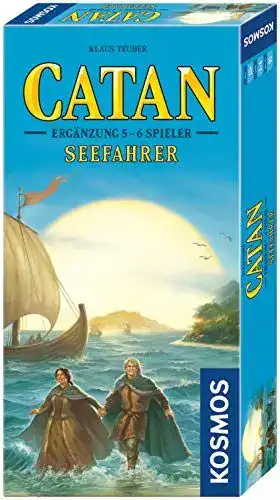 Catan-Spiel Kosmos 694517 Seefahrer Ergänzung für 5 – 6 Spieler