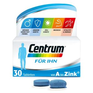 Centrum-Vitamine Centrum Für Ihn Multivitamin, Von A bis Zink