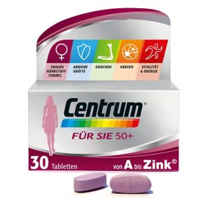 Centrum-Vitamine Centrum Generation 50+ Für Sie, 30 Tabletten