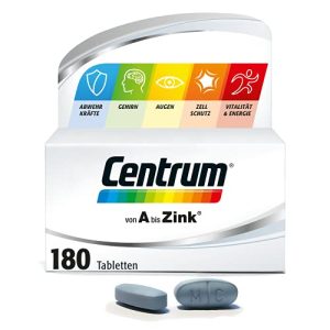Centrum-Vitamine Centrum Von A bis Zink, 180 Tabletten