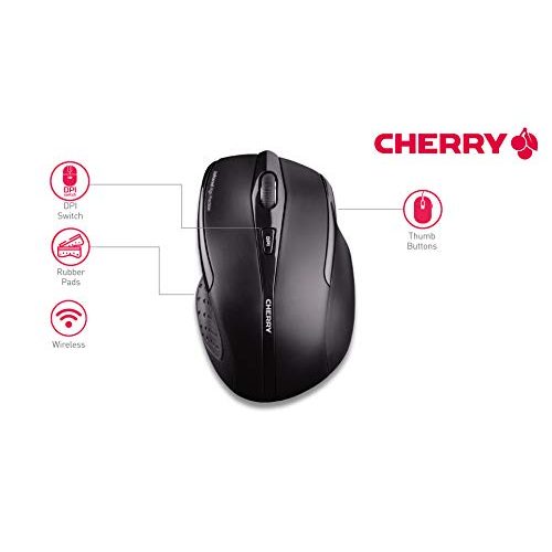 Cherry-Maus CHERRY MW 3000, kabellose Maus, ergonomisch
