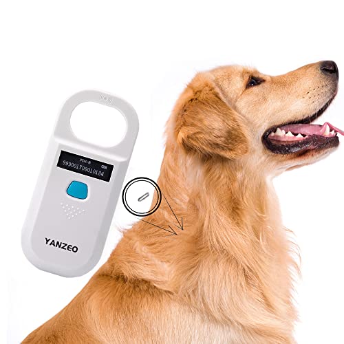 Chiplesegerät Hund Yanzeo Haustier-Mikrochip-Scanner, RFID