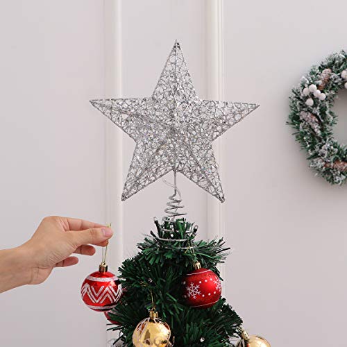 Christbaumspitze STOBOK Christmas Tree Topper, bunt beleuchtet