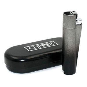 Clipper-Feuerzeug Clipper Metall-Feuerzeug, schwarz, Farbverlauf