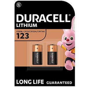 CR123A Duracell High Power Lithium 123 Batterie 3 V, 2er-Pack