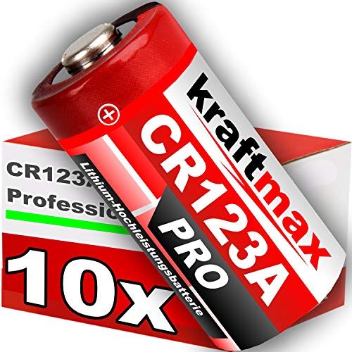 Die beste cr123a kraftmax 10er pack cr123 lithium hochleistungsbatterie Bestsleller kaufen