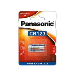 CR123A Panasonic 19801123 Photo Lithium Batterie mit 3 Volt