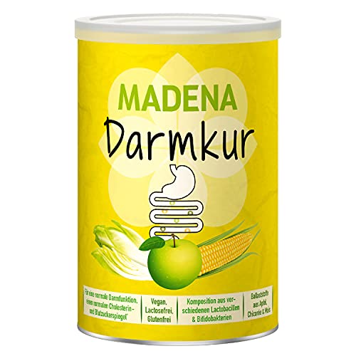 Darmbakterien-Pulver Madena Darmkur, Inulin, Apfelpektin