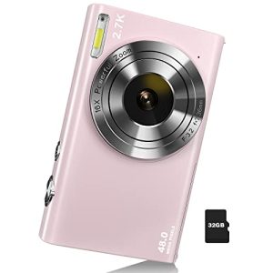 Digitalkamera pink Sevenat Digitalkamera mit Autofokus