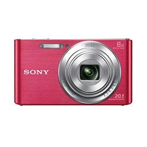 Digitalkamera pink Sony DSC-W830, 20,1 Megapixel, LC-Display