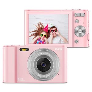 Digitalkamera pink ZORNIK 2.7K, 2,88 ” LCD Kompaktkamera