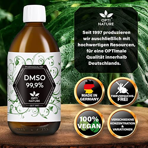 DMSO-Spray OPTI NATURE NEU 99,9% REINES DMSO 100-500ml