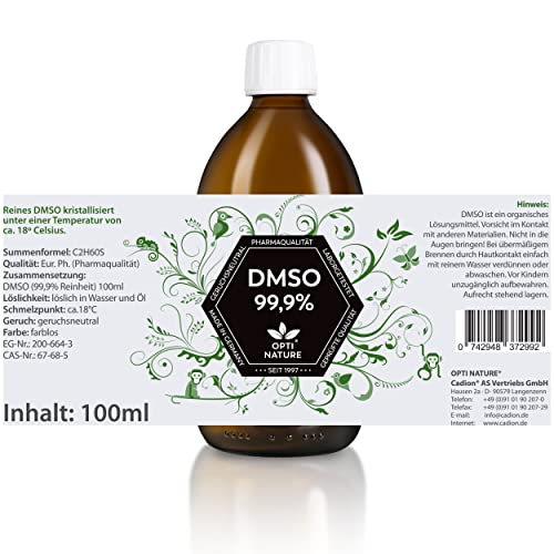 DMSO-Spray OPTI NATURE NEU 99,9% REINES DMSO 100-500ml