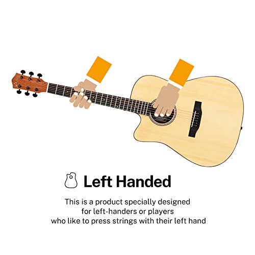 Donner-Gitarre Donner Linkshänder Akustik Gitarren 4/4 Anfänger