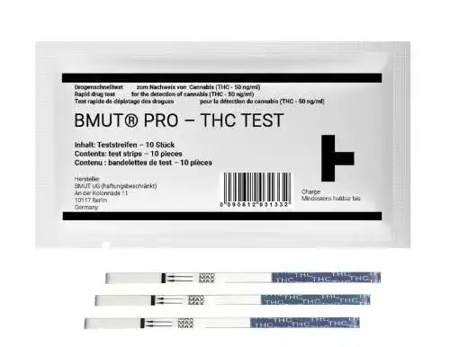 Drogentest THC August Engelhardt 10x Drogenschnelltest