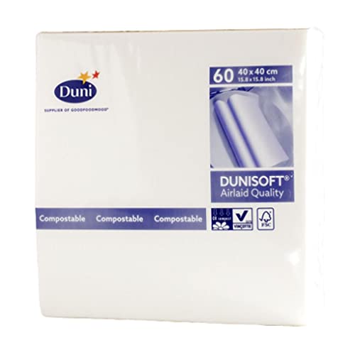 Die beste duni servietten duni servietten soft weiss 40 x 40 cm 60 stueck Bestsleller kaufen