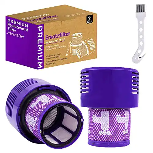 Dyson-V10-Filter Cherry Tea ® 2x Ersatzfilter für Dyson V10 SV12