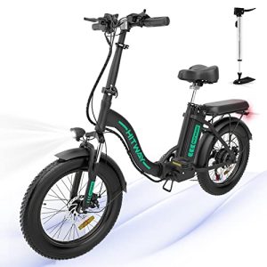 E-Bike unter 1.000 Euro HITWAY E Bike Elektrofahrrad 20″ Fat Tire