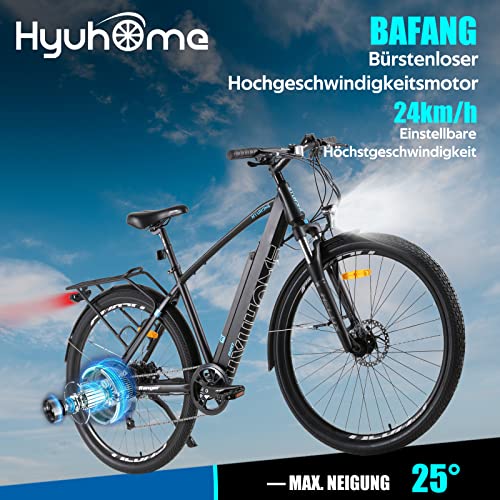 E-Bike unter 1.000 Euro Hyuhome E Bike Herren 28 Zoll, 7 Gang