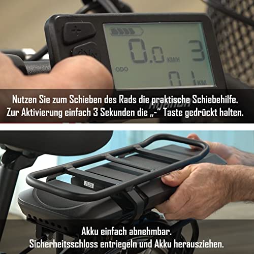 E-Bike unter 1.000 Euro TELEFUNKEN E-Bike 28 Zoll Alu 7-Gang