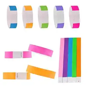 Einlassband VEGCOO 150 Stück Entry Wristband Inlet Bands