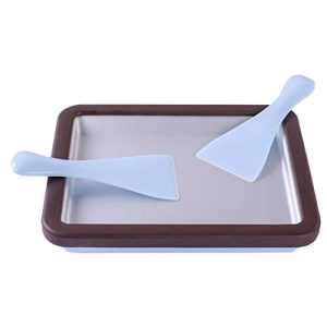 Eisplatte FORYOURS EIS Teppanyaki Platte mit 2 Spachteln