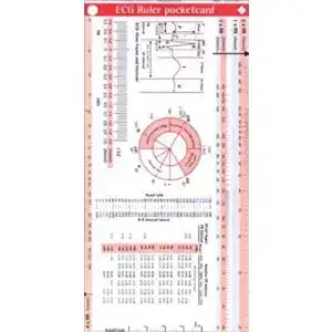 EKG-Lineal Brand: BORM BRUCKMEIER PUBLISHING ECG Ruler