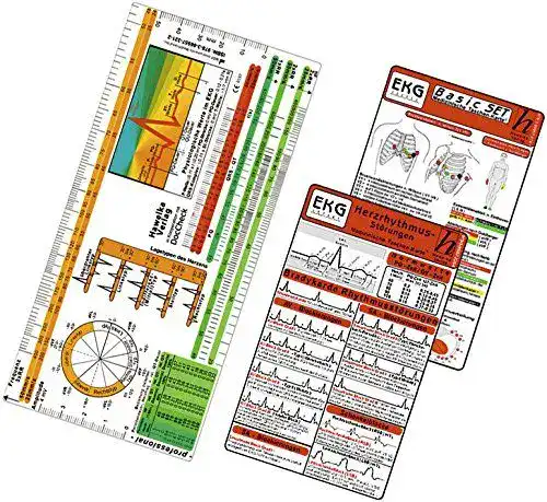 EKG-Lineal EKG Basic Set -professional- 3er Set EKG Lineal