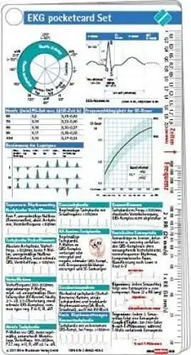EKG-Lineal EKG pocketcard Set