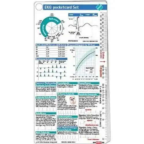 EKG-Lineal EKG pocketcard Set