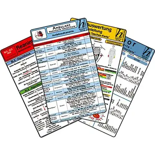 EKG-Lineal Hawelka, Verlag Ambulanz Karten-Set