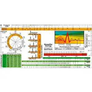 EKG-Lineal Hawelka Verlag EKG Lineal, professional- II