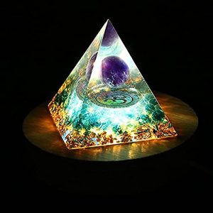 Energiesteine QOCO Orgonit Pyramide Kristall Orgonit Pyramide