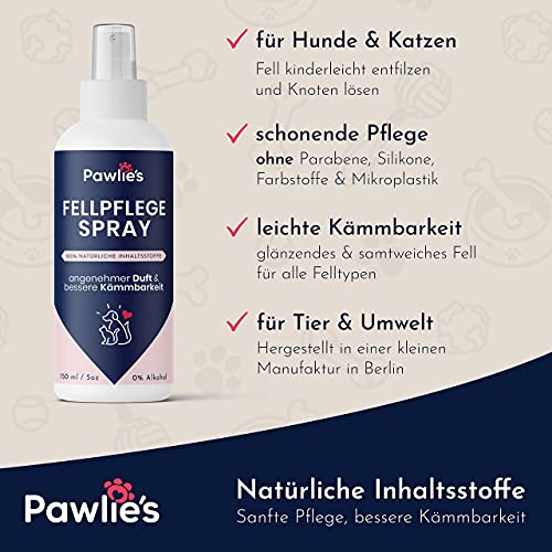 Entfilzungsspray Katze Pawlie’s Pawlie’s Fellpflege Spray