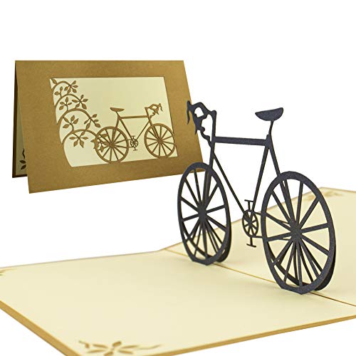 Die beste fahrradkarte diese klappkarten fahrrad pop up karte 3d Bestsleller kaufen