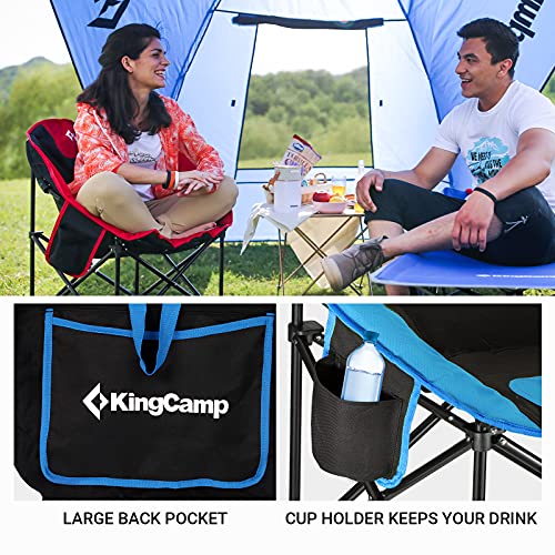 Faltsessel KingCamp Moon Chair Campingstuhl mit Rückentasche