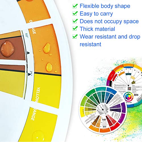 Farbkreis KLYNGTSK 2 Stück Color Guide Wheel