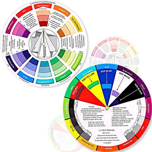 Die beste farbkreis outus 2 stuecke farbrad farbmischung lernhandbuch Bestsleller kaufen
