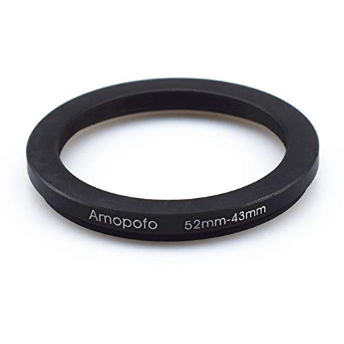 Filteradapter AMOPOFO 52mm-43mm Step-down-Ringe
