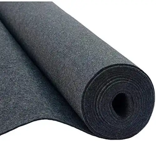 Filz 3mm EDGE SOFT Filz, Breite 150cm, Dicke 3mm, graphit