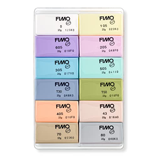 Fimo-Knete Staedtler ofenhärtend FIMO soft in Pastell Farben