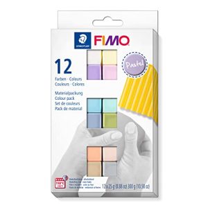 Fimo-Knete Staedtler ofenhärtend FIMO soft in Pastell Farben
