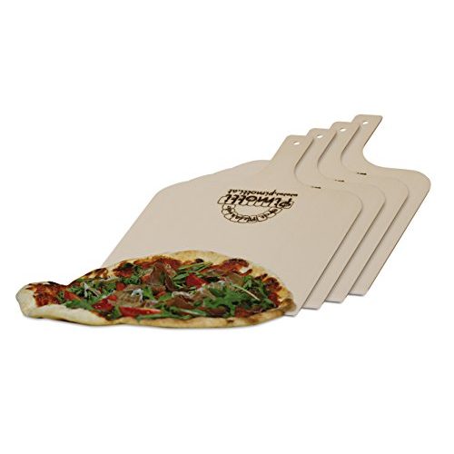 Die beste flammkuchenbrett pimotti pizzaschaufel sperrholz 4er set Bestsleller kaufen