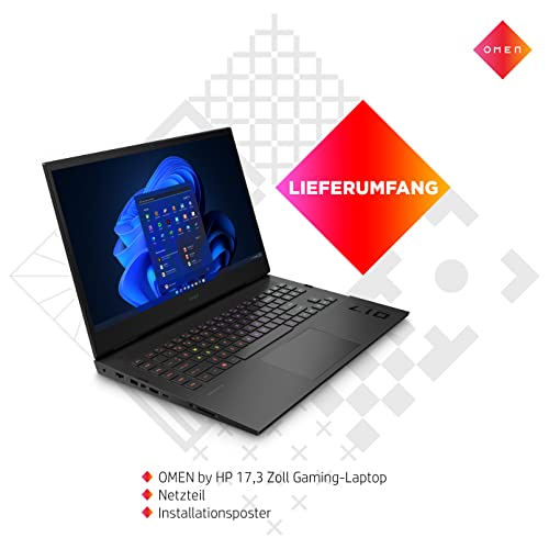 Gaming-Laptop-17-Zoll HP OMEN 17-ck0080ng, QHD IPS 165Hz