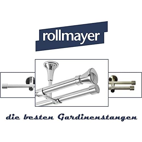 Gardinenstangen Rollmayer metall Gardinenstange Ø 16mm Rohr