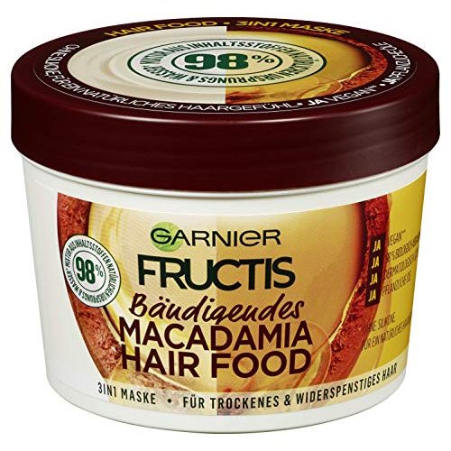 Garnier-Haarkur Garnier Haarmaske, Macadamia Hair Food, 3in1