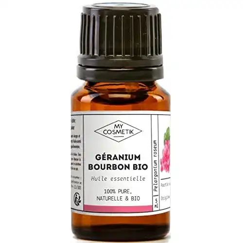 Geraniumöl MY COSMETIK Ätherisches Öl, bourbonische Geranie