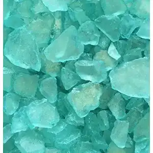 Glasscherben Eurosand Seeglas, Größe ca 20-50mm, 1 KG