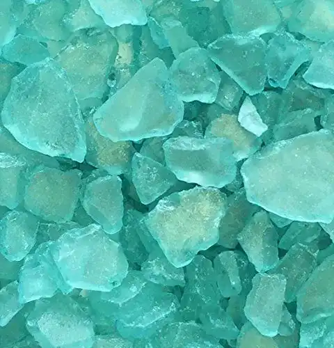 Glasscherben Eurosand Seeglas, Größe ca 20-50mm, 1 KG